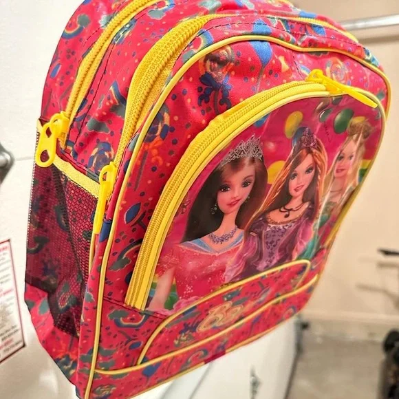 NEW Girls Kids Barbie Bag Backpack - Picture 2 of 12